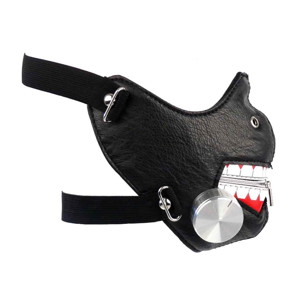 Leatherette Cosplay Mundmaske Kaneki