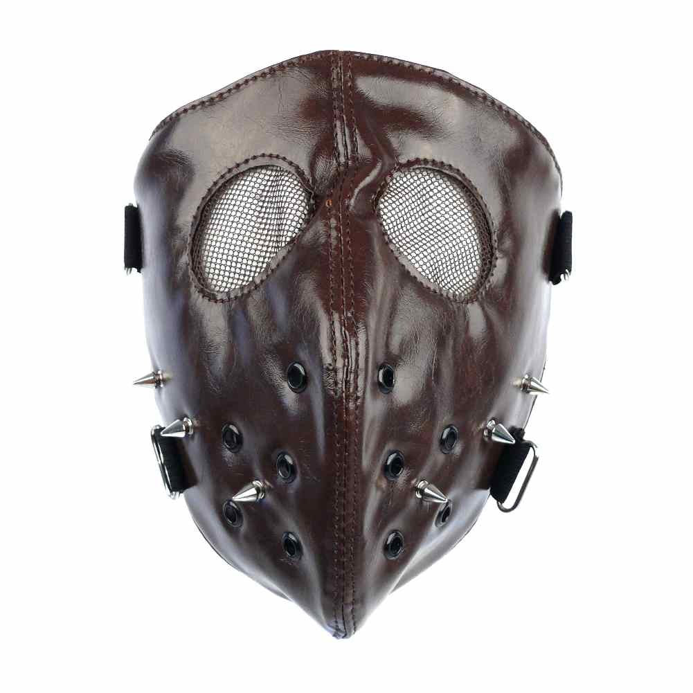 Leatherette voll Maske