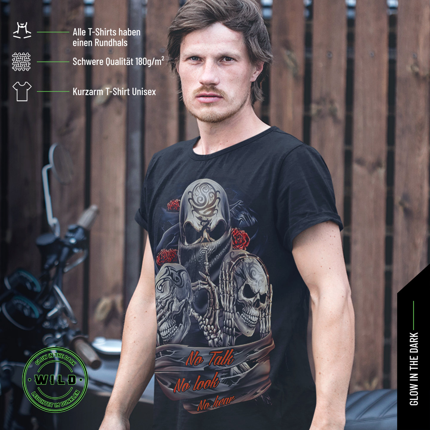 Wild Clothing Tattoo Skull T-Shirt