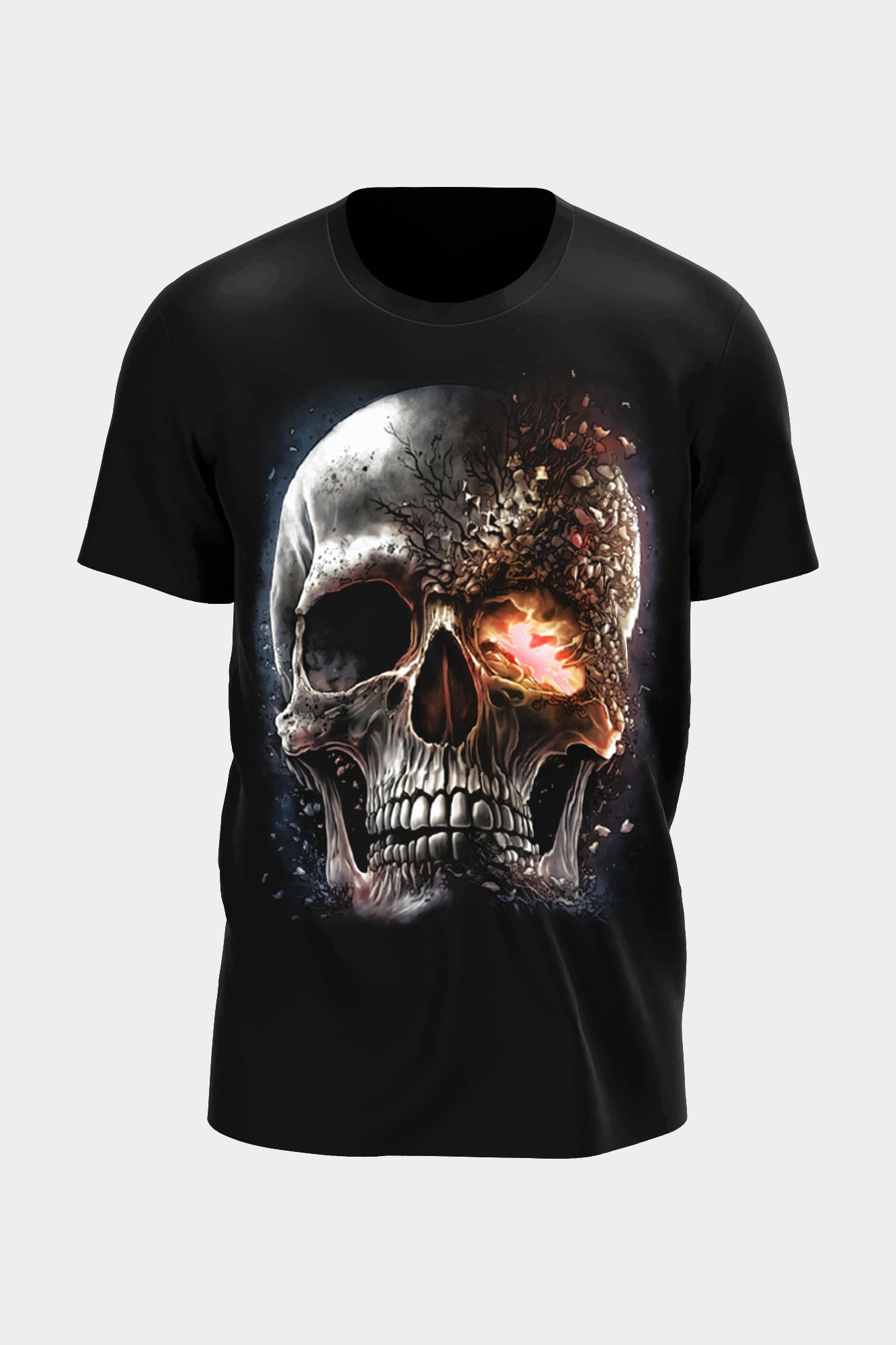 Wild Clothing Erschossener Totenkopf T-Shirt