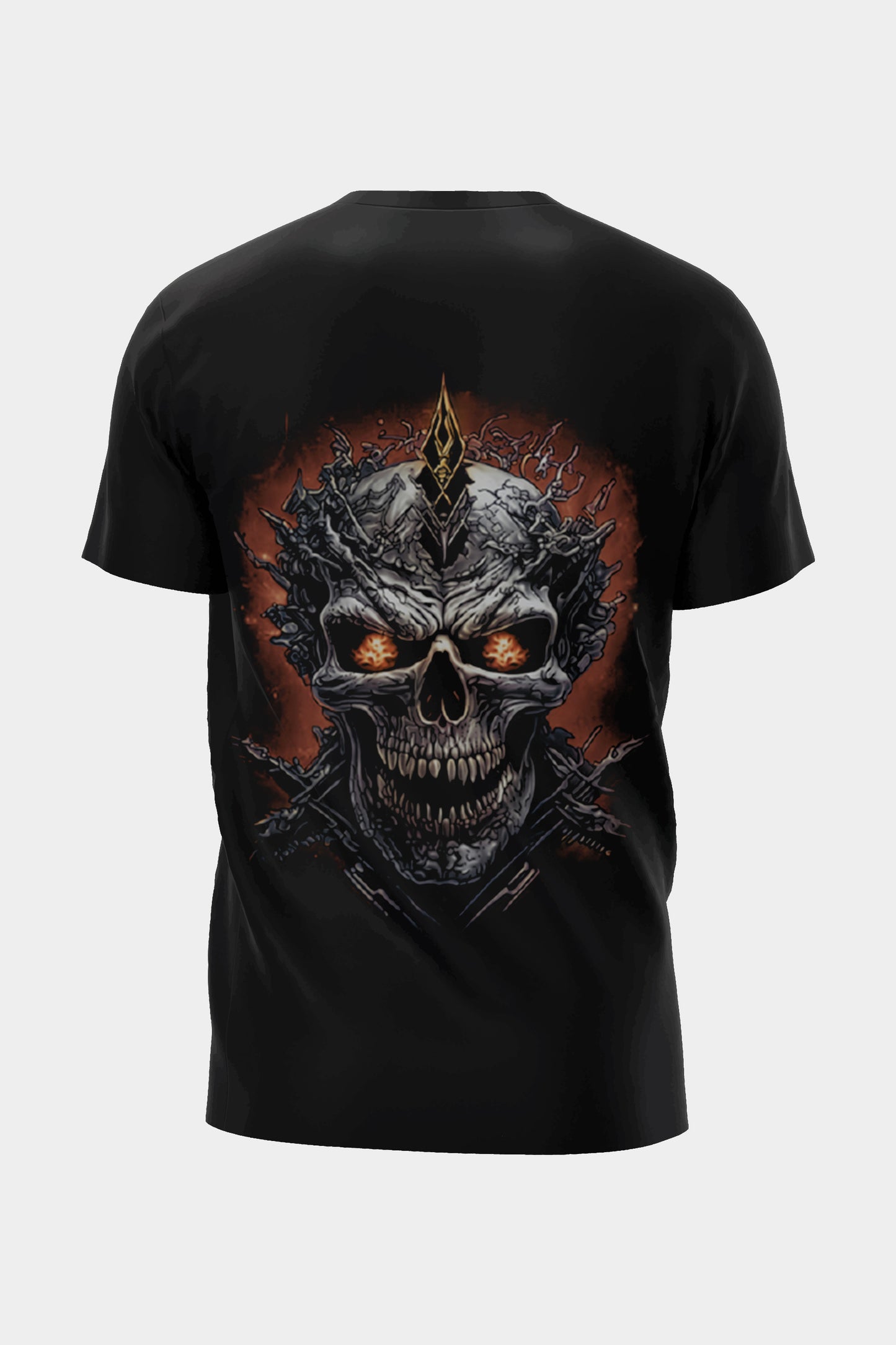Wild Clothing Gangster-Reiter-Totenkopf T-Shirt