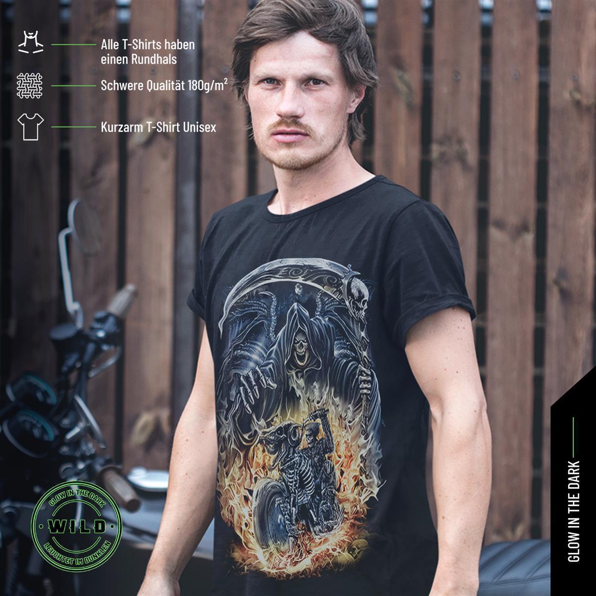 Wild Clothing Raser Death Biker T-Shirt