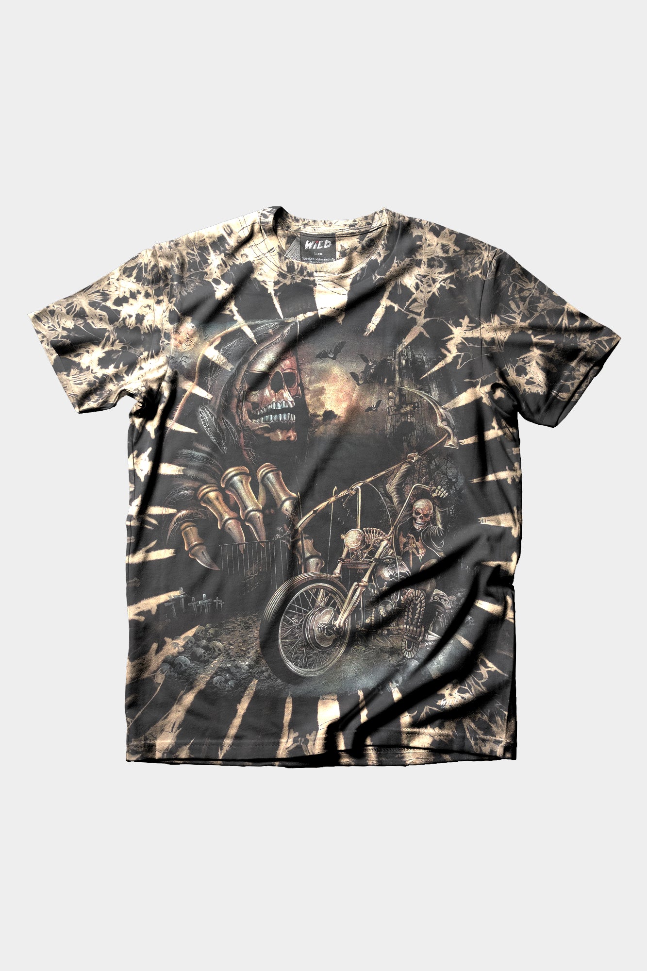 Wild Clothing Tie-Dye mit Hell Rider T-Shirt