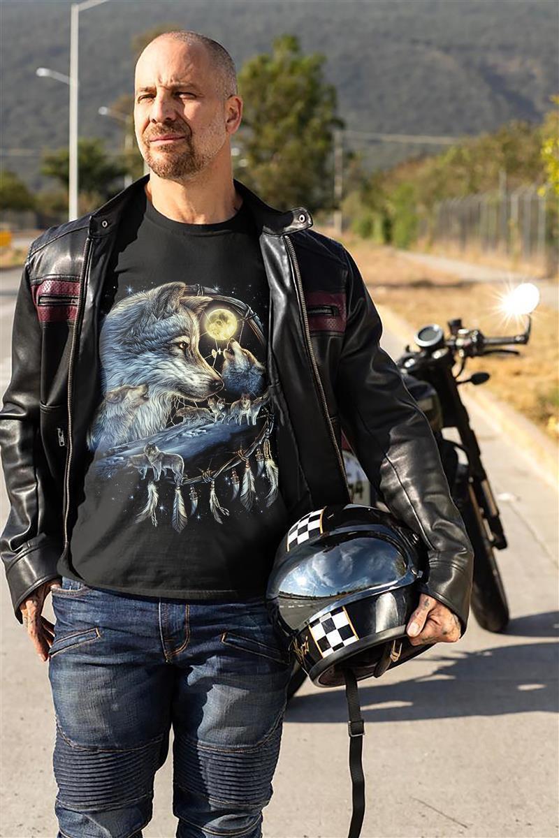 Wild Clothing Wolf in Traumfänger T-Shirt