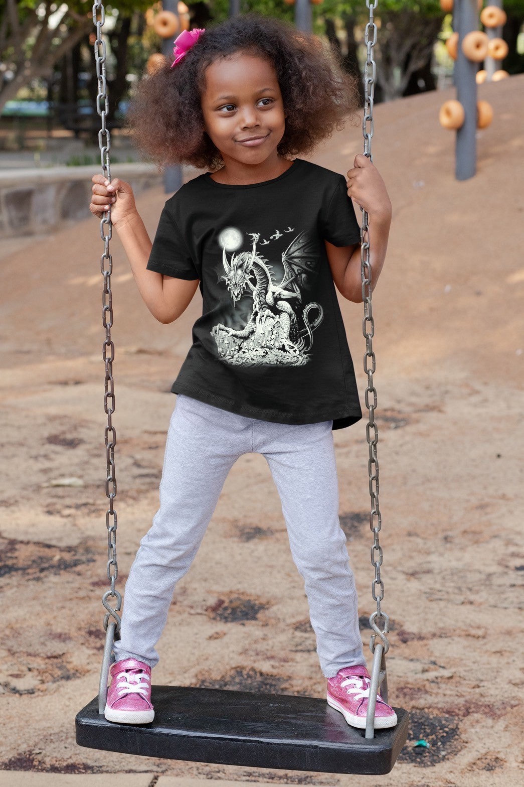 Wild Clothing White Dragon Kinder T-Shirt