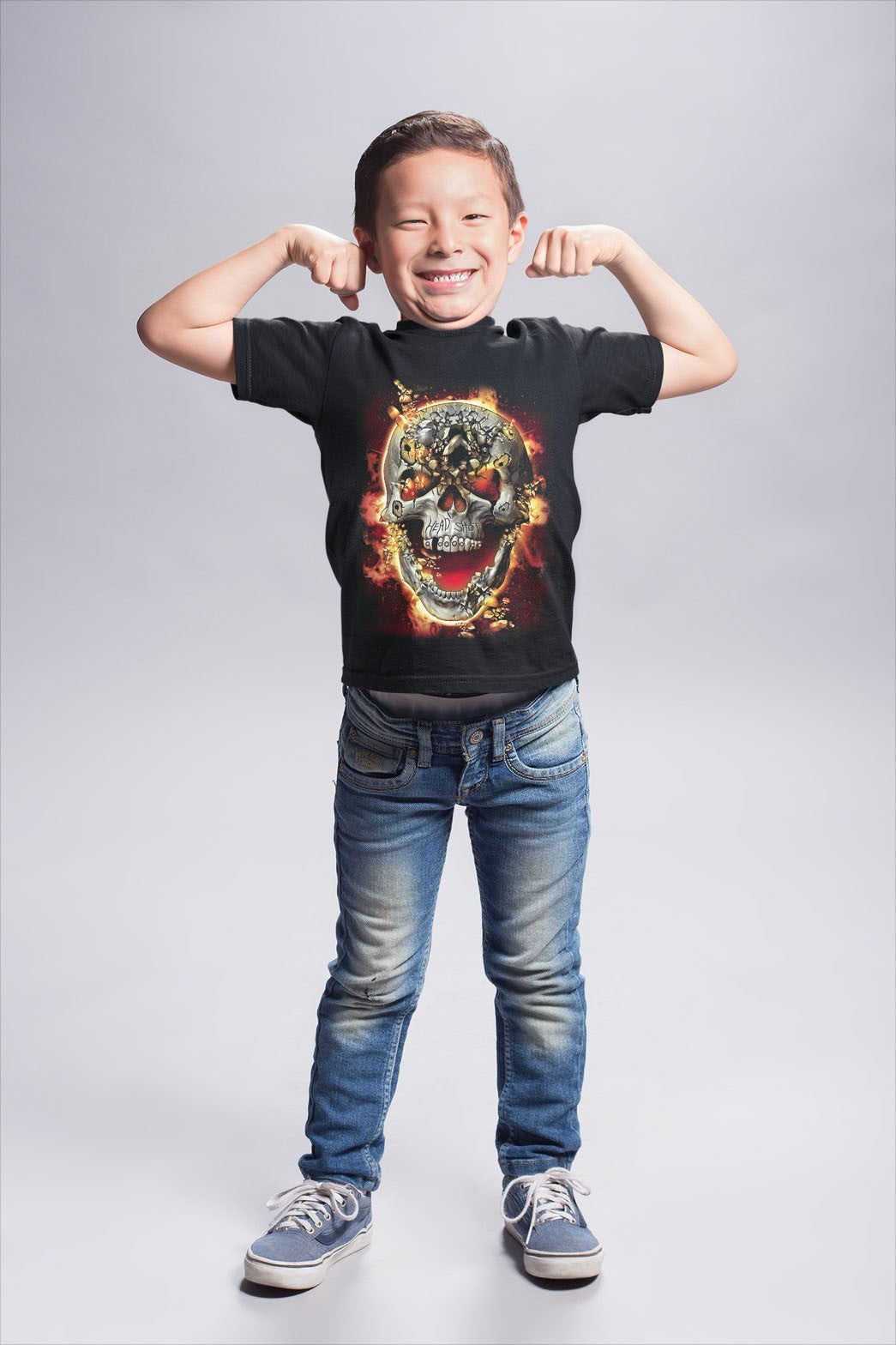 Wild Clothing Head Shot Kinder T-Shirt