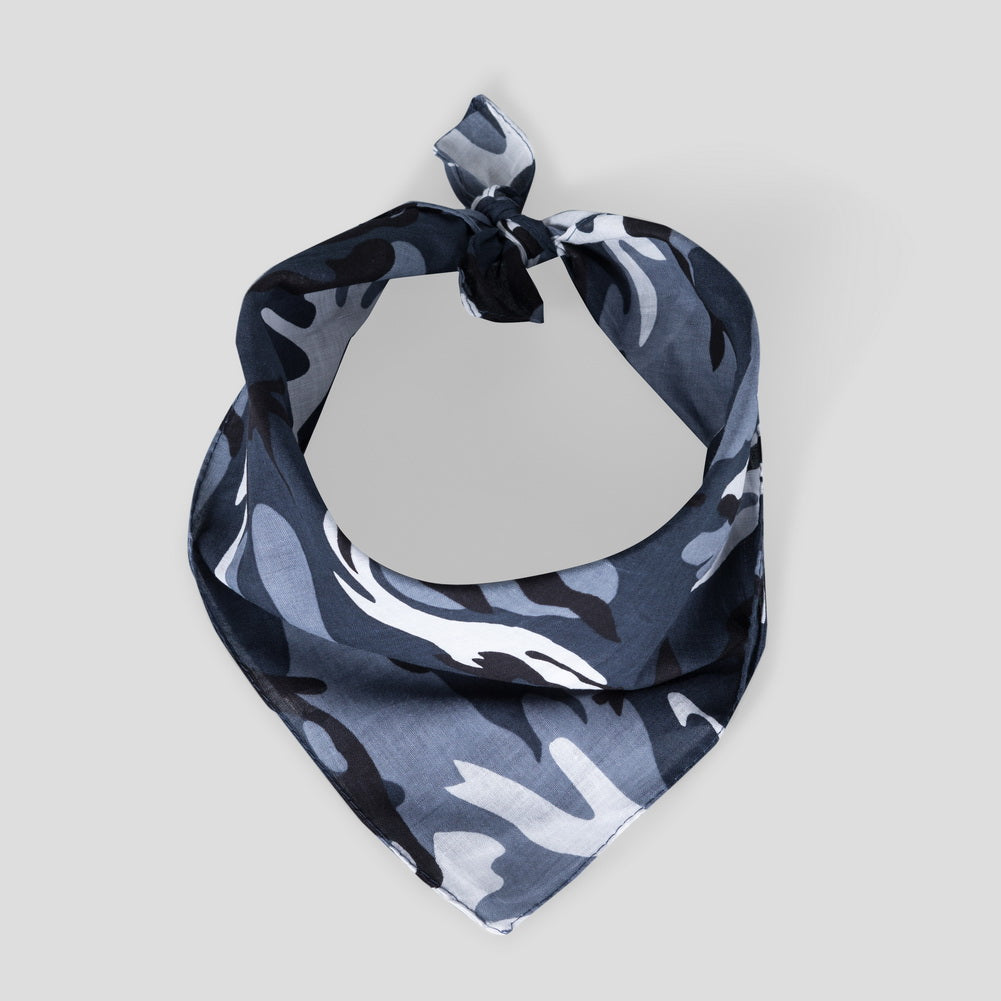 Bandana Halstuch Schnee Winter Camouflage 55 cm x 55 cm