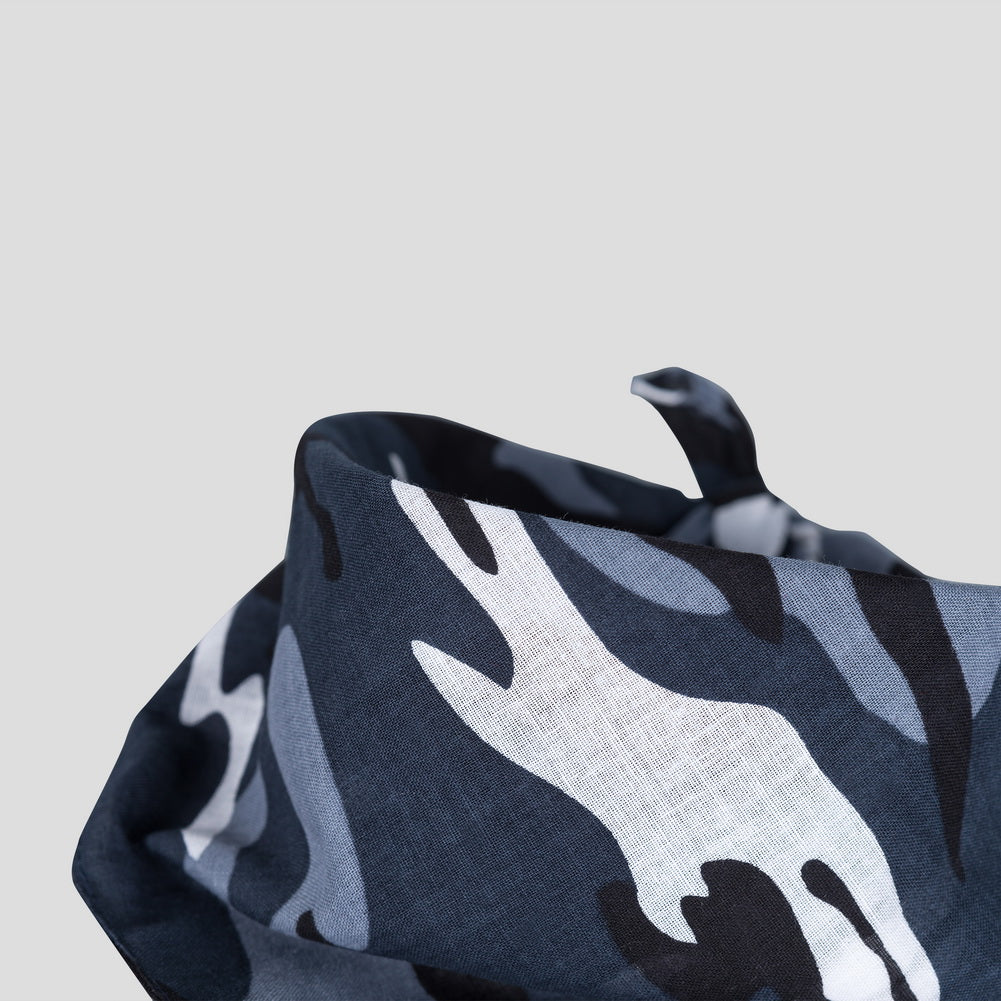 Bandana Halstuch Schnee Winter Camouflage 55 cm x 55 cm