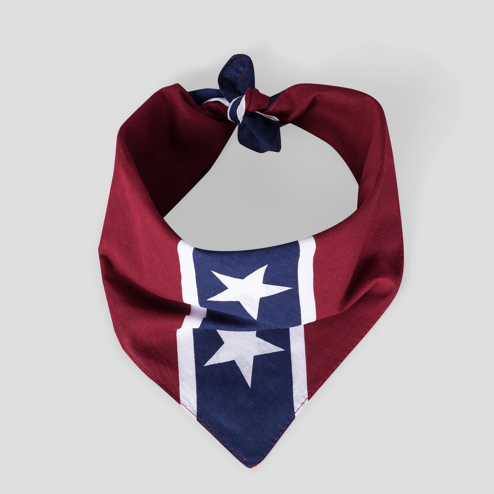 Bandana Halstuch Rot Confederate Flag Rebel Flagge 55 cm x 55 cm