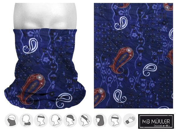 Paisley Multifunktionsschal
