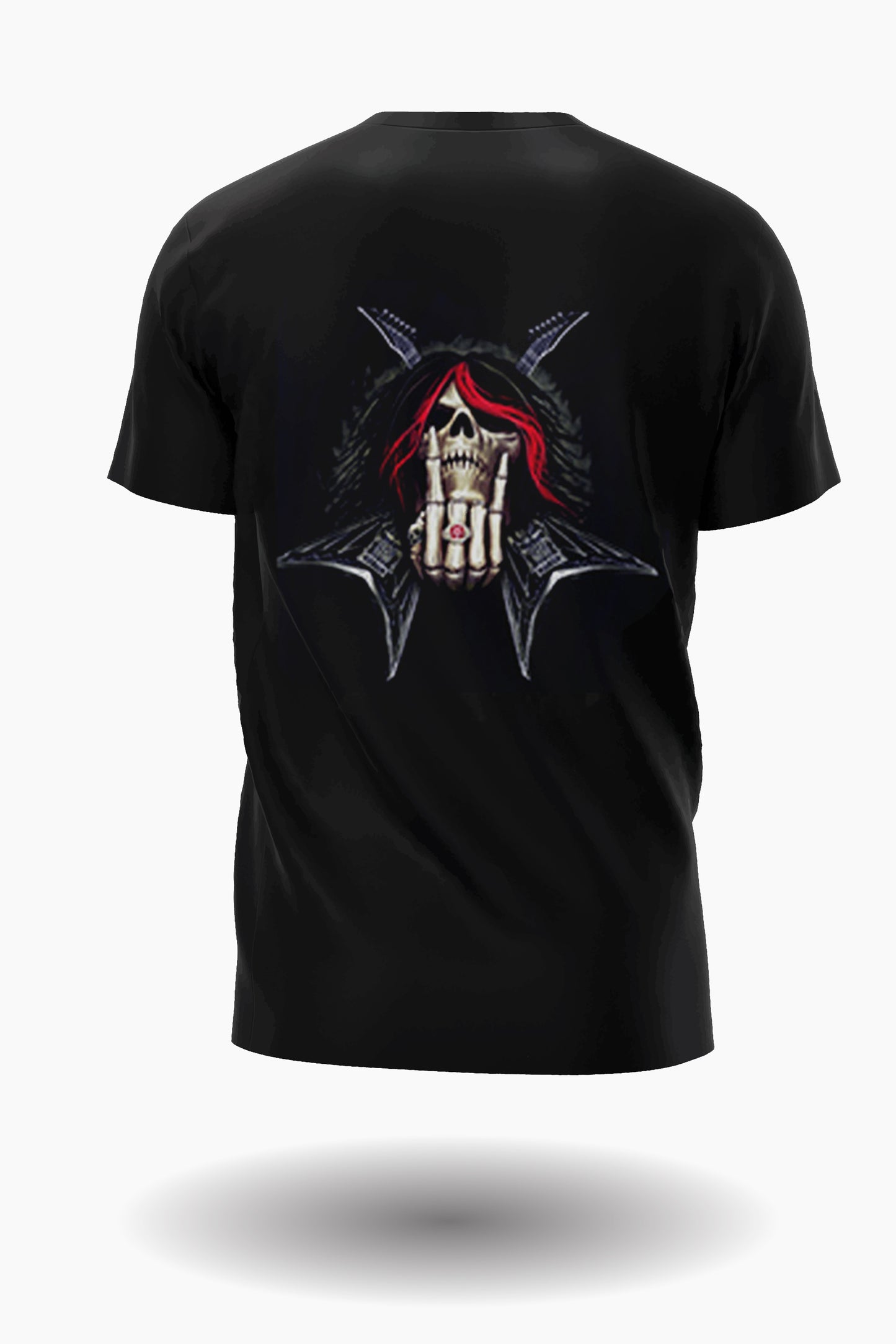 Wild Clothing Rockstar Skull in Hell T-Shirt