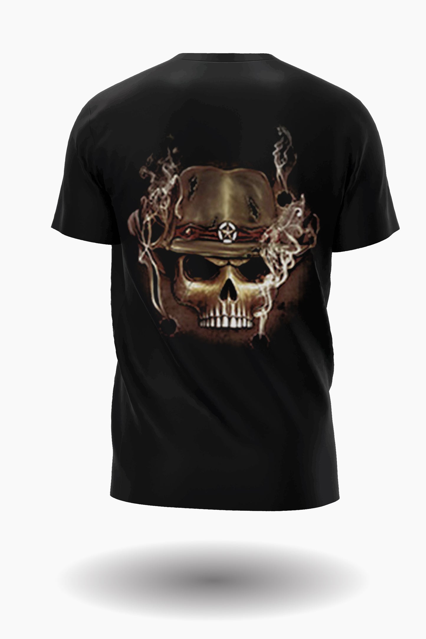 Wild Clothing Biker Girl mit Reaper sheriff T-Shirt