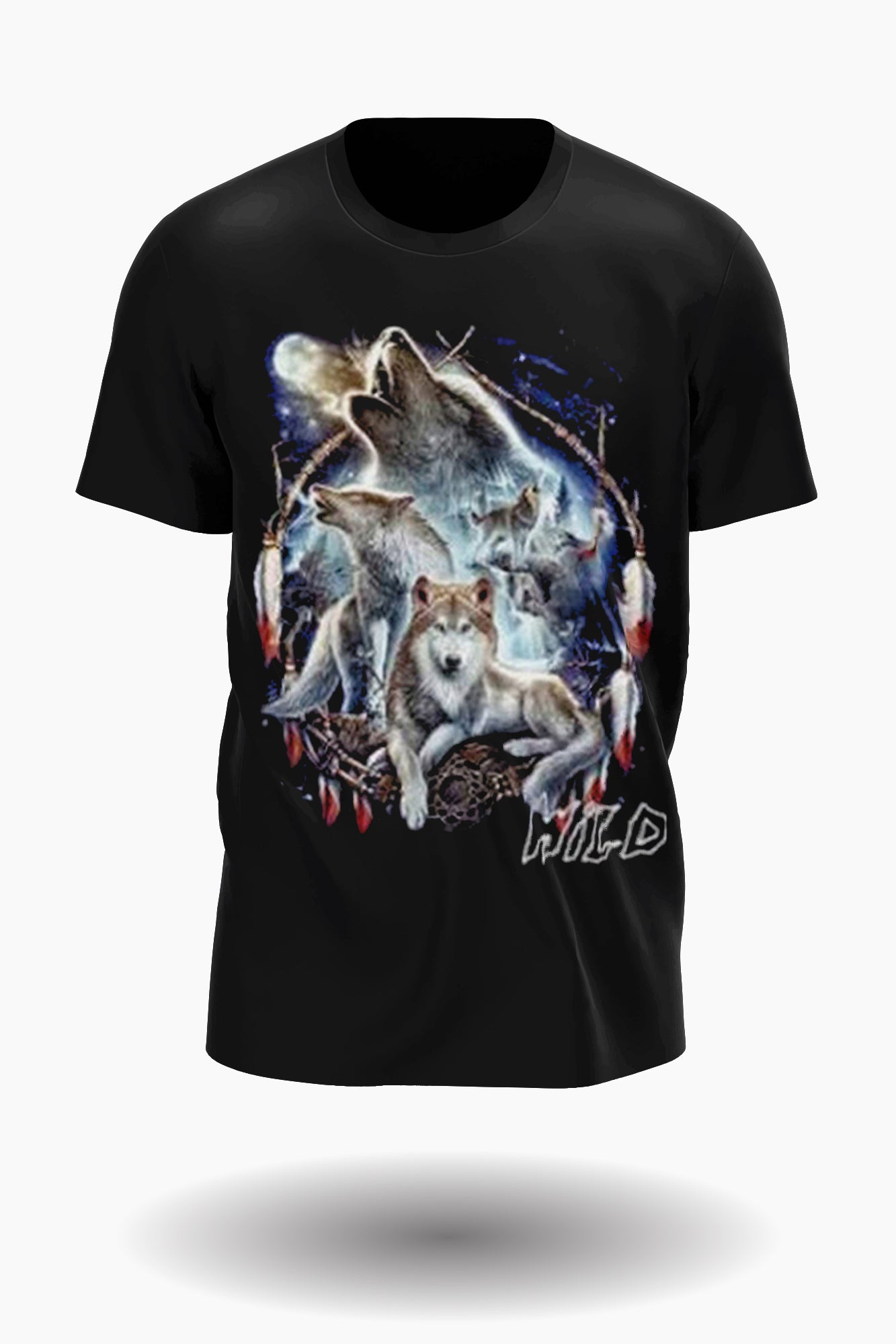 Wild Clothing Wölfen mit dreamcatcher T-Shirt