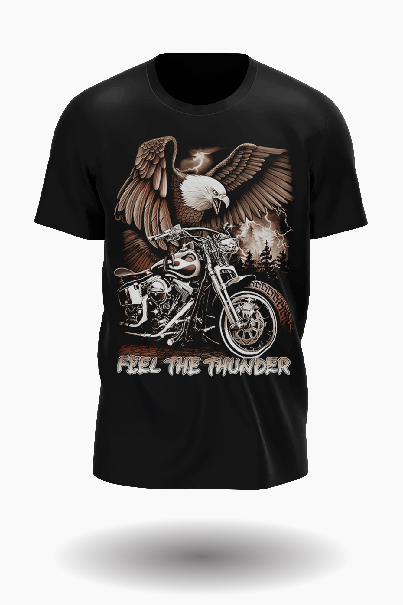 Wild Clothing Feel the Thunder Biker T-Shirt