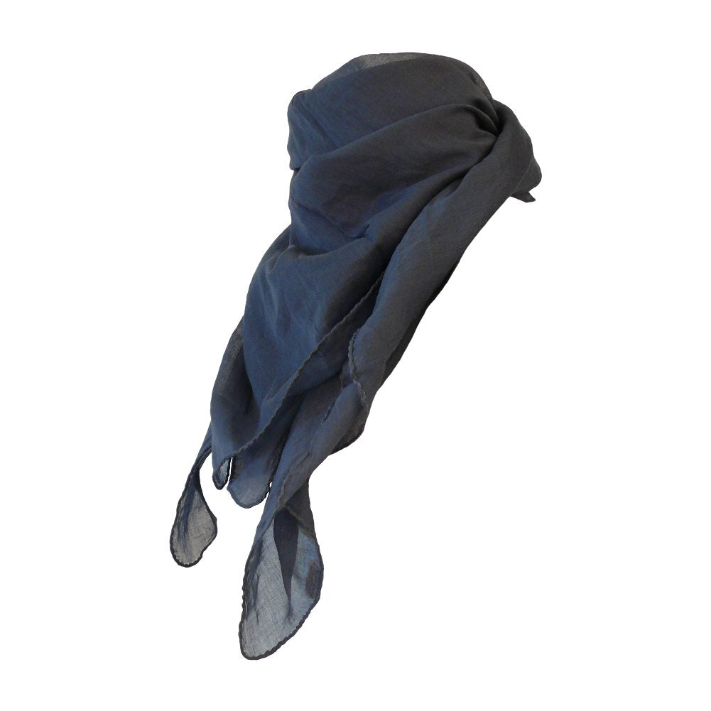 Baumwolltuch Dunkelgrau Uni