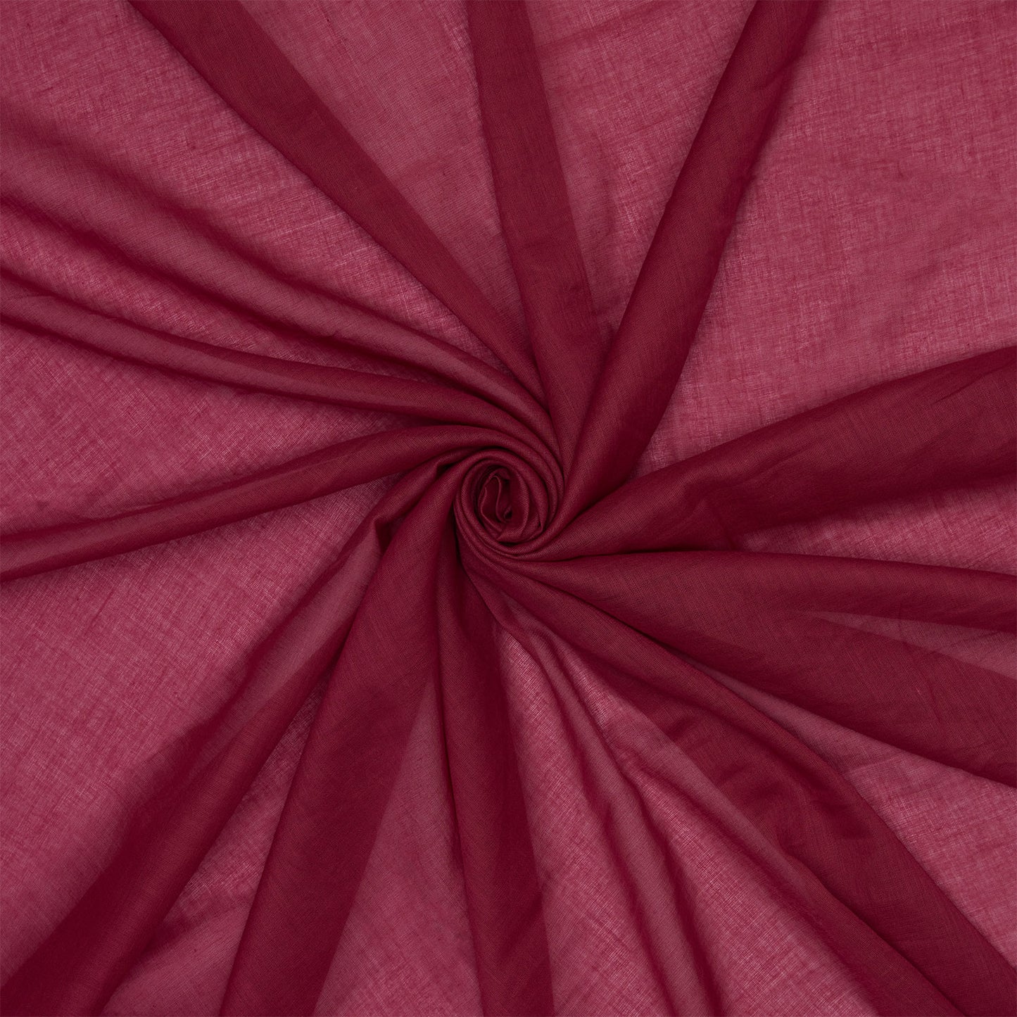 Baumwolltuch Bordeaux Rot Uni