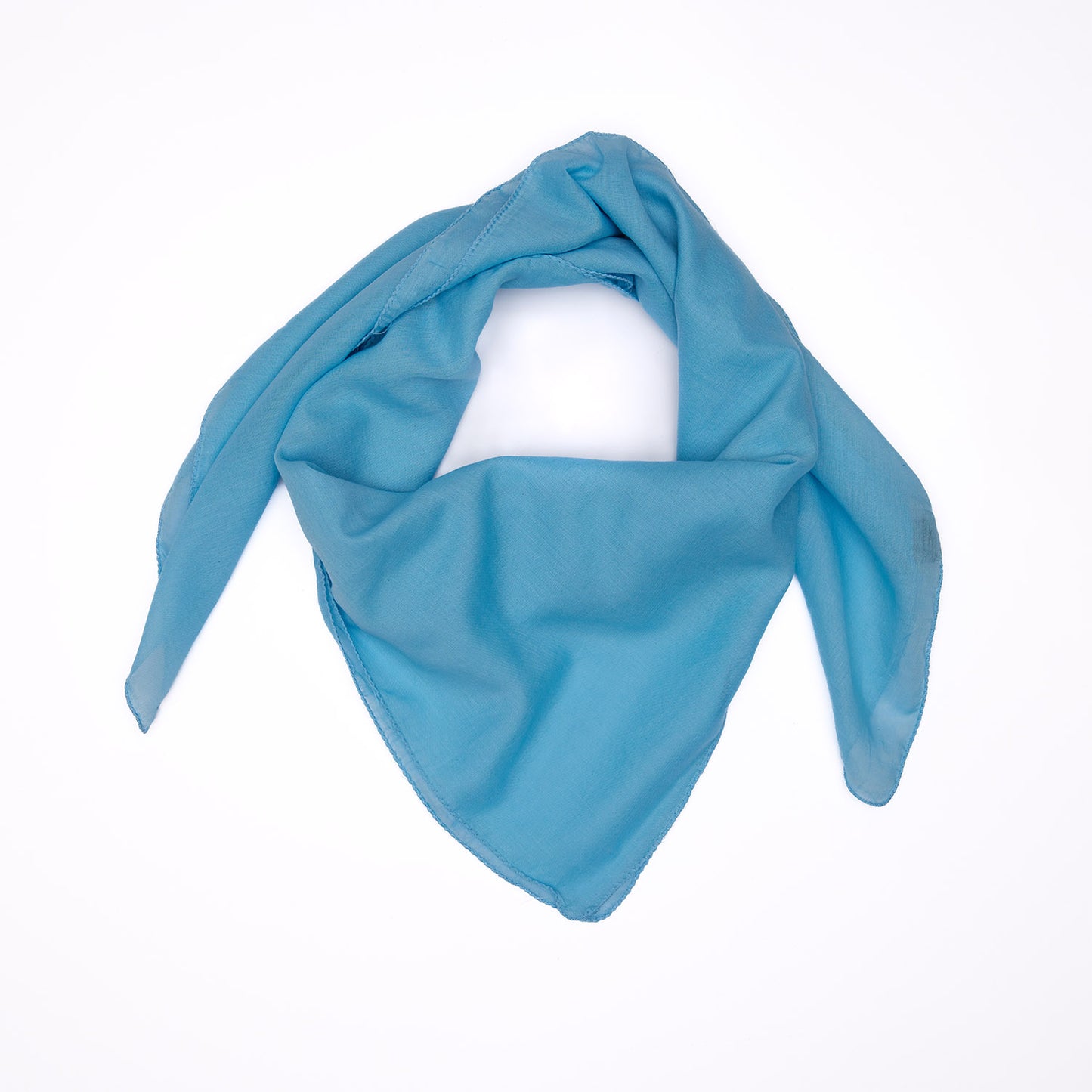 Baumwolltuch Hellblau Uni