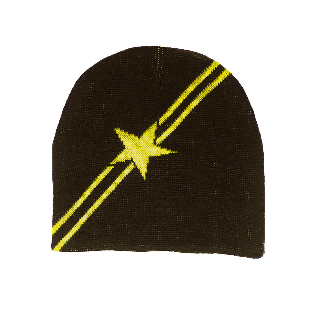 Strickmütze mit Stern