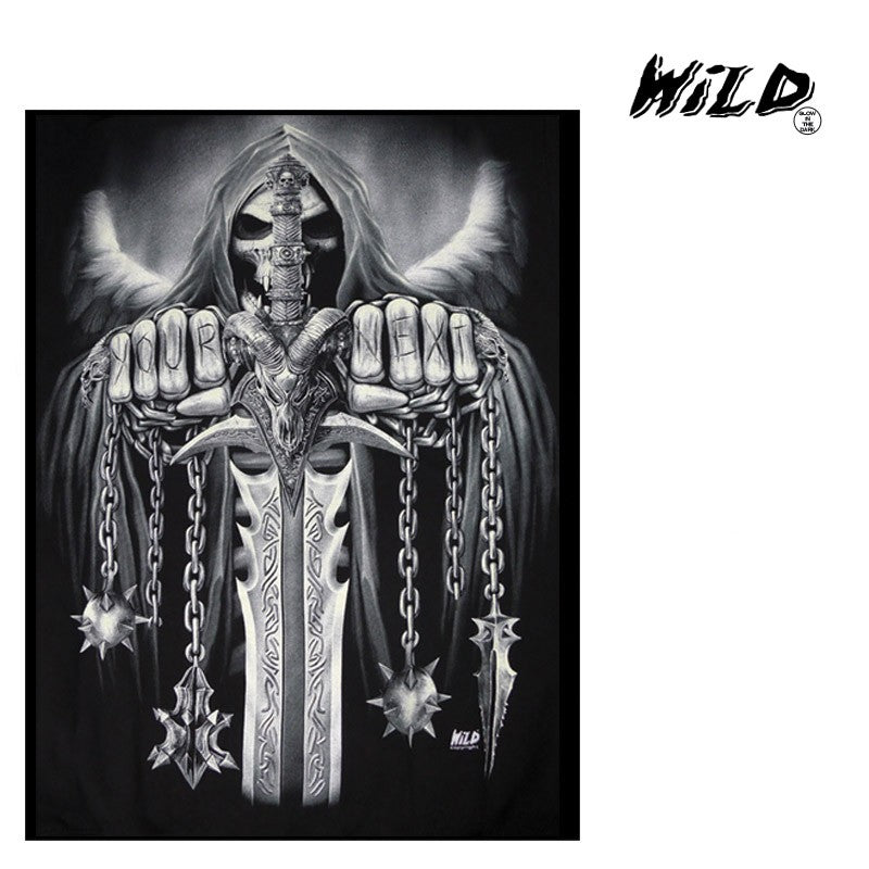 Wild Fleecedecke Your Next Reaper Skull Totenkopf