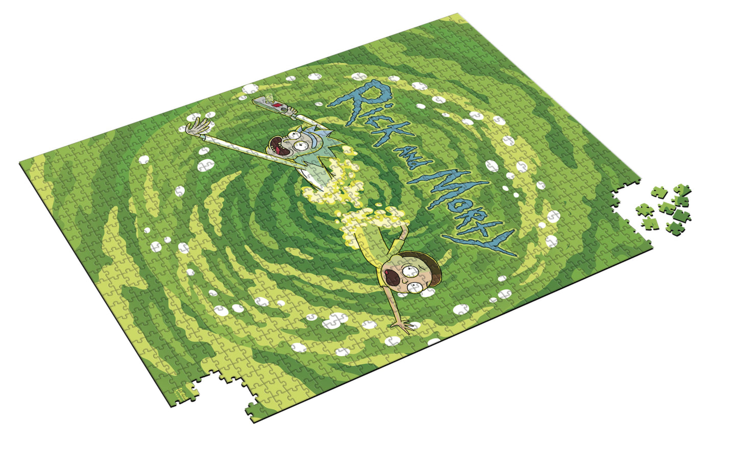 Rick and Morty Portal Puzzle 1000 Teile