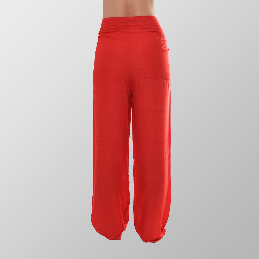 Rote Premium Unisex Yoga Baumwoll Hosen