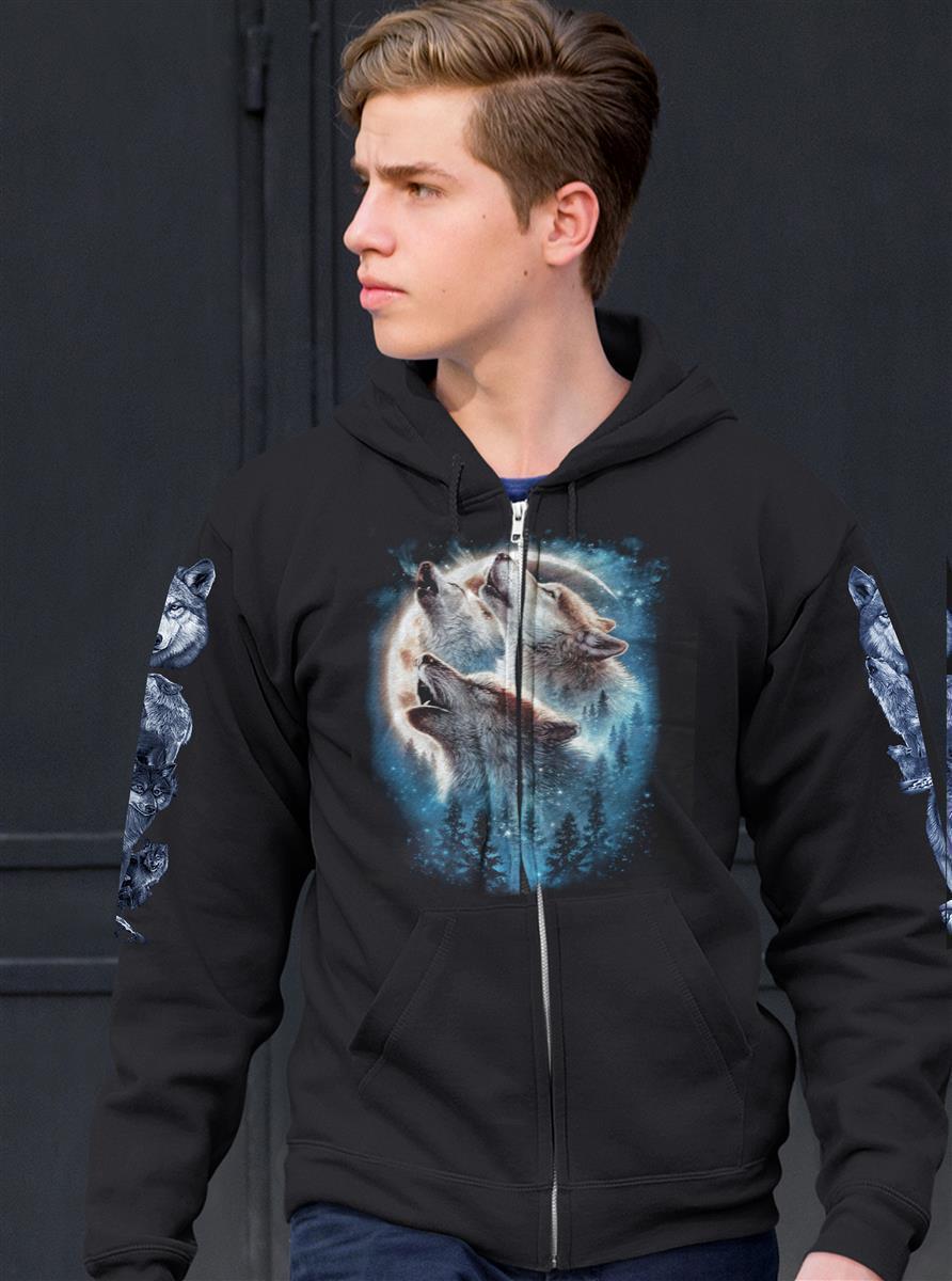 Wild Clothing Howlin Wolf Hoodie