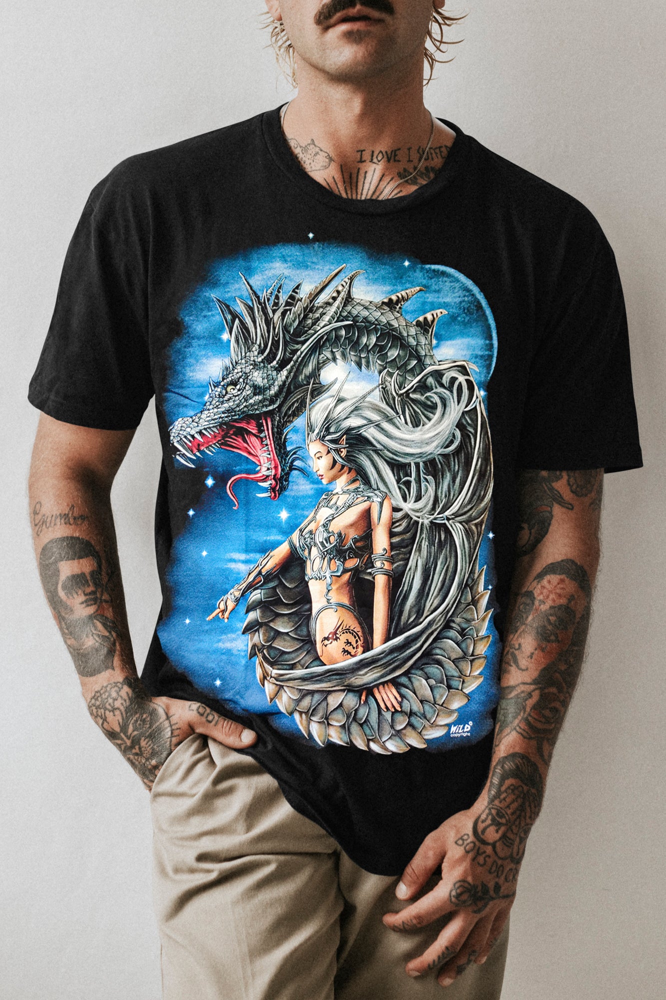 Wild Clothing Drachen Elfe T-Shirt