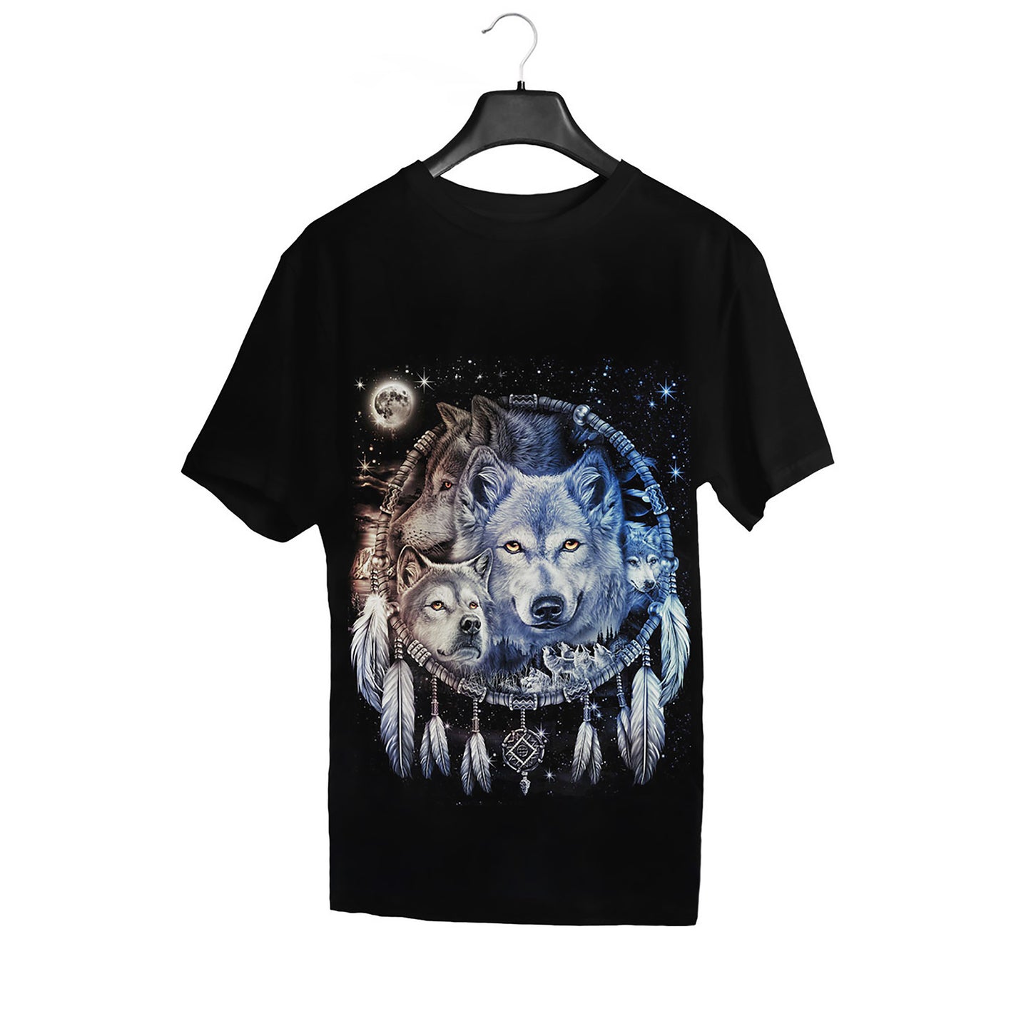 Wild Clothing Wölfen und Traumfänger T-Shirt