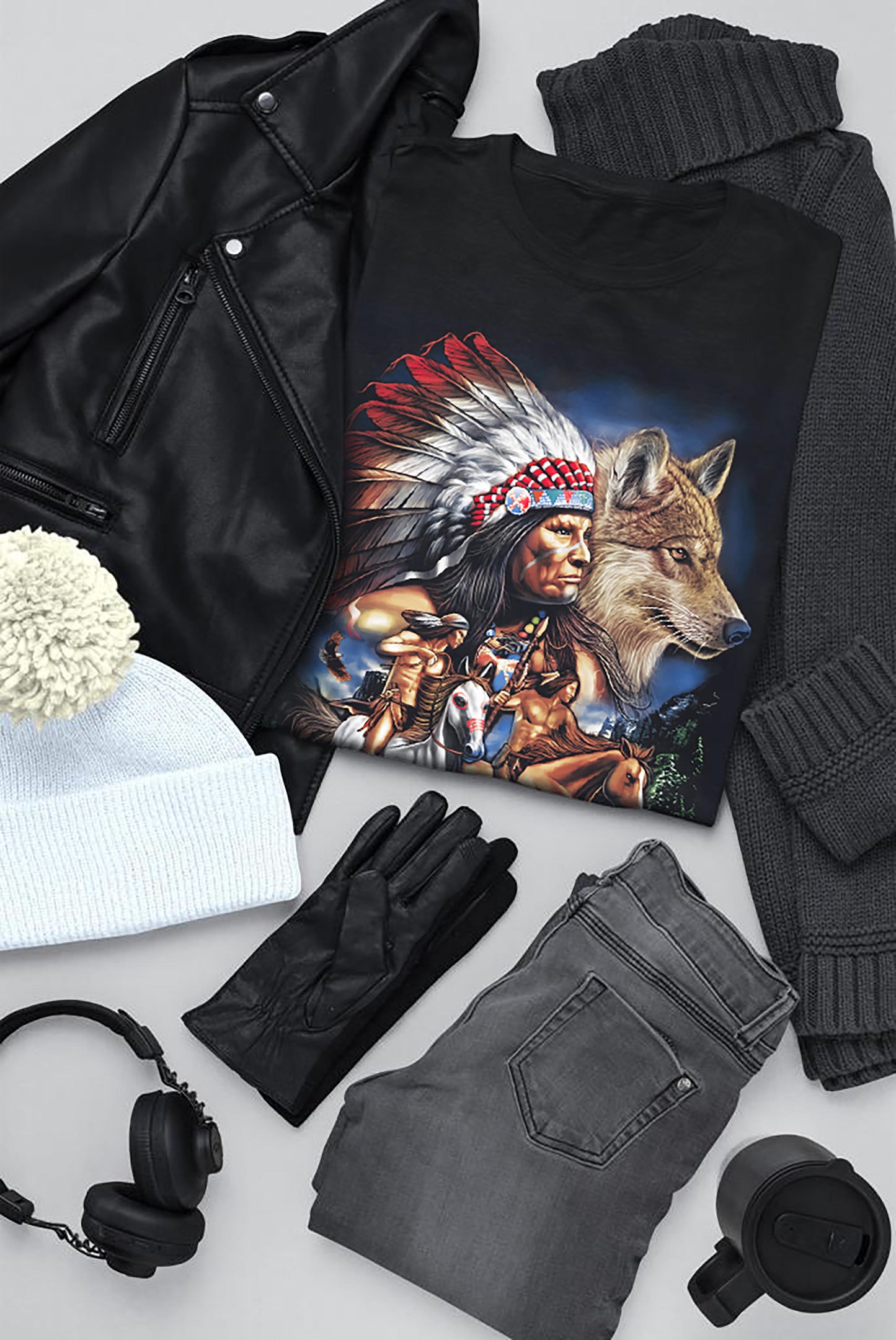 Wild Clothing Indianer T-Shirt