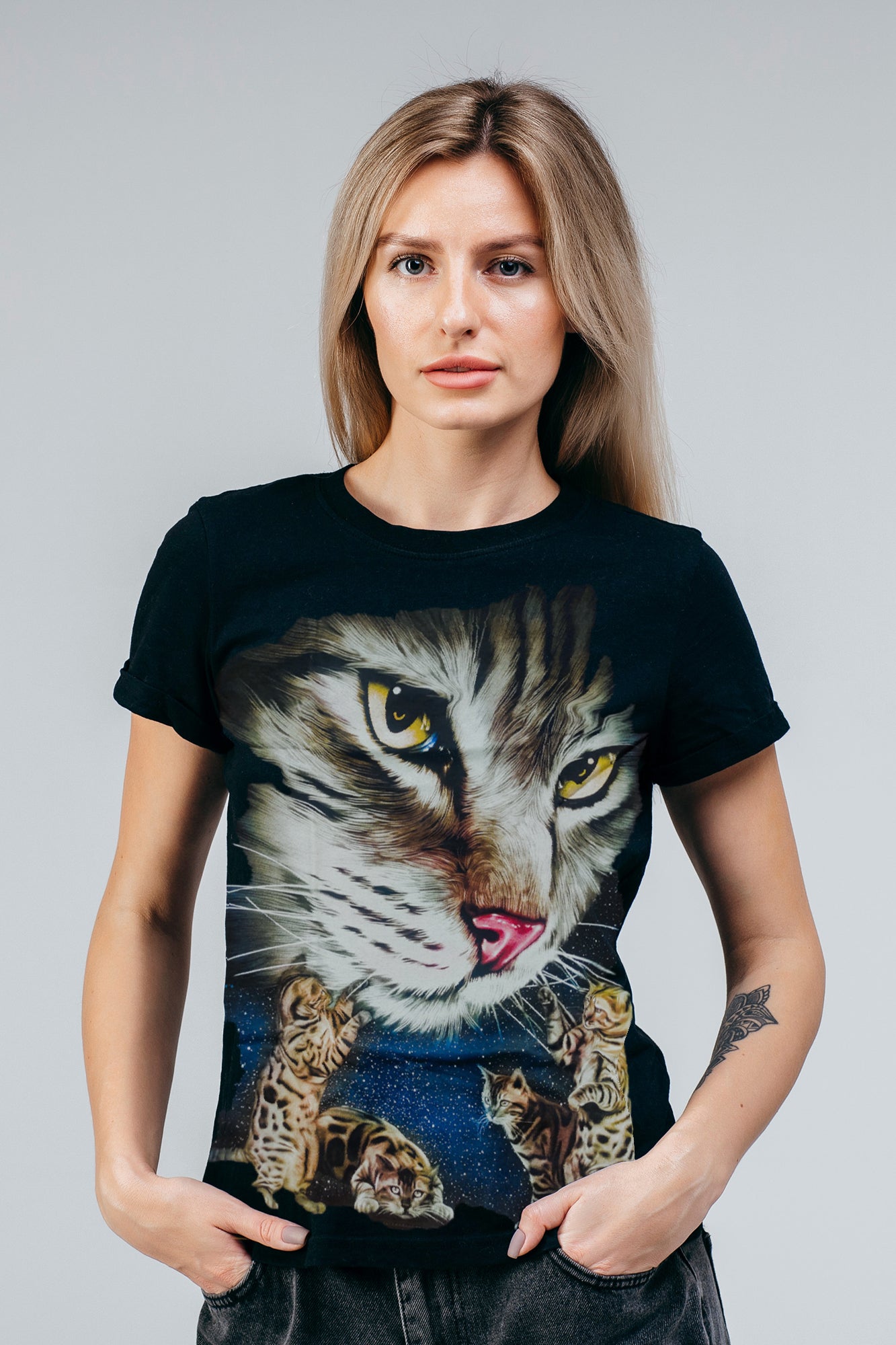 Wild Clothing Katzen T-Shirt