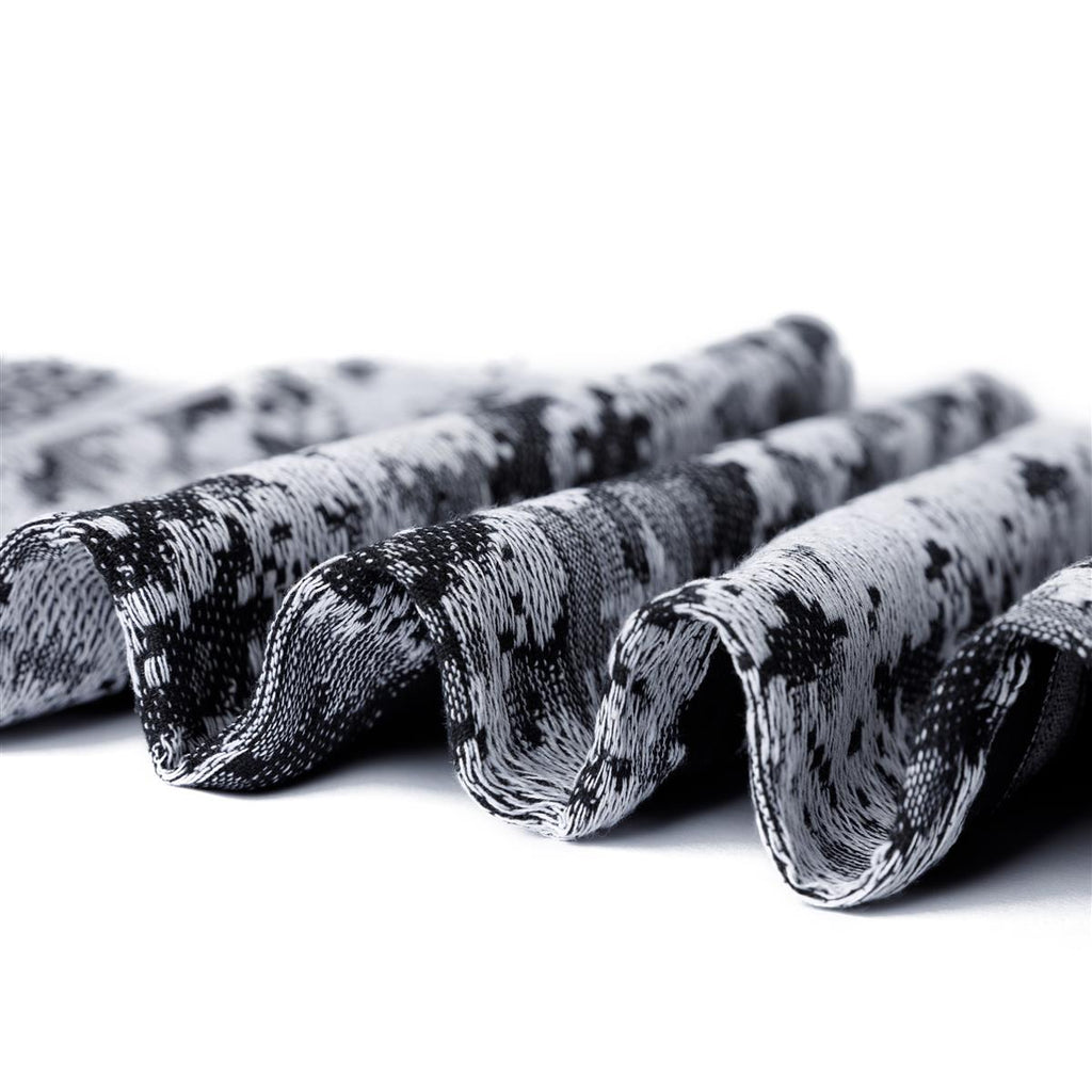 Palästinensertuch Shemagh Kufiya in Camouflage Schwarz Weiß