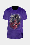 Wild Clothing Tie-Dye Lila Rockstart Reaper T-Shirt