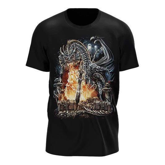 Wild Clothing Drachen und Schwert T-Shirt