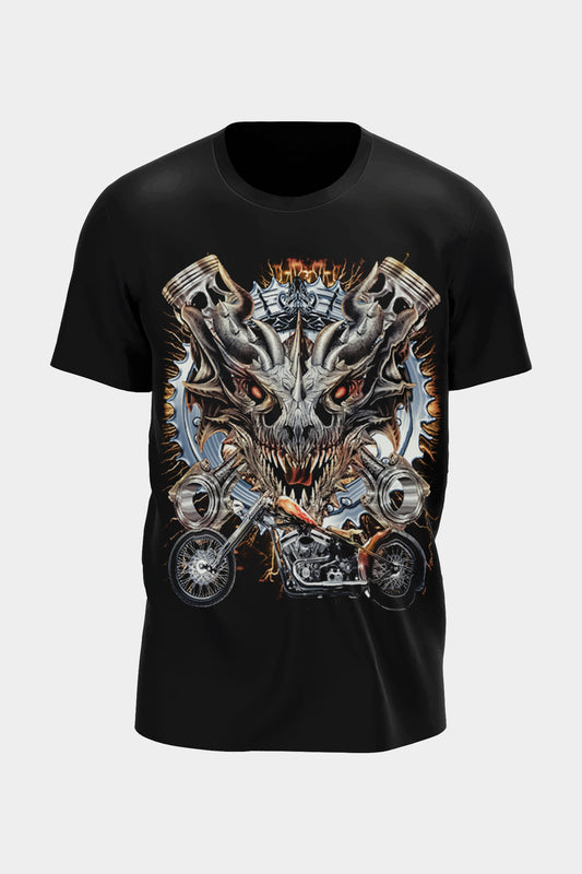 Wild Clothing Biker Drache T-Shirt