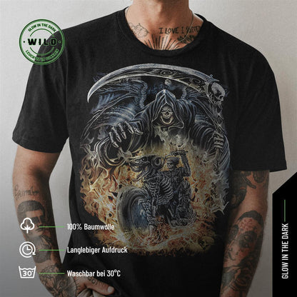Wild Clothing Raser Death Biker T-Shirt