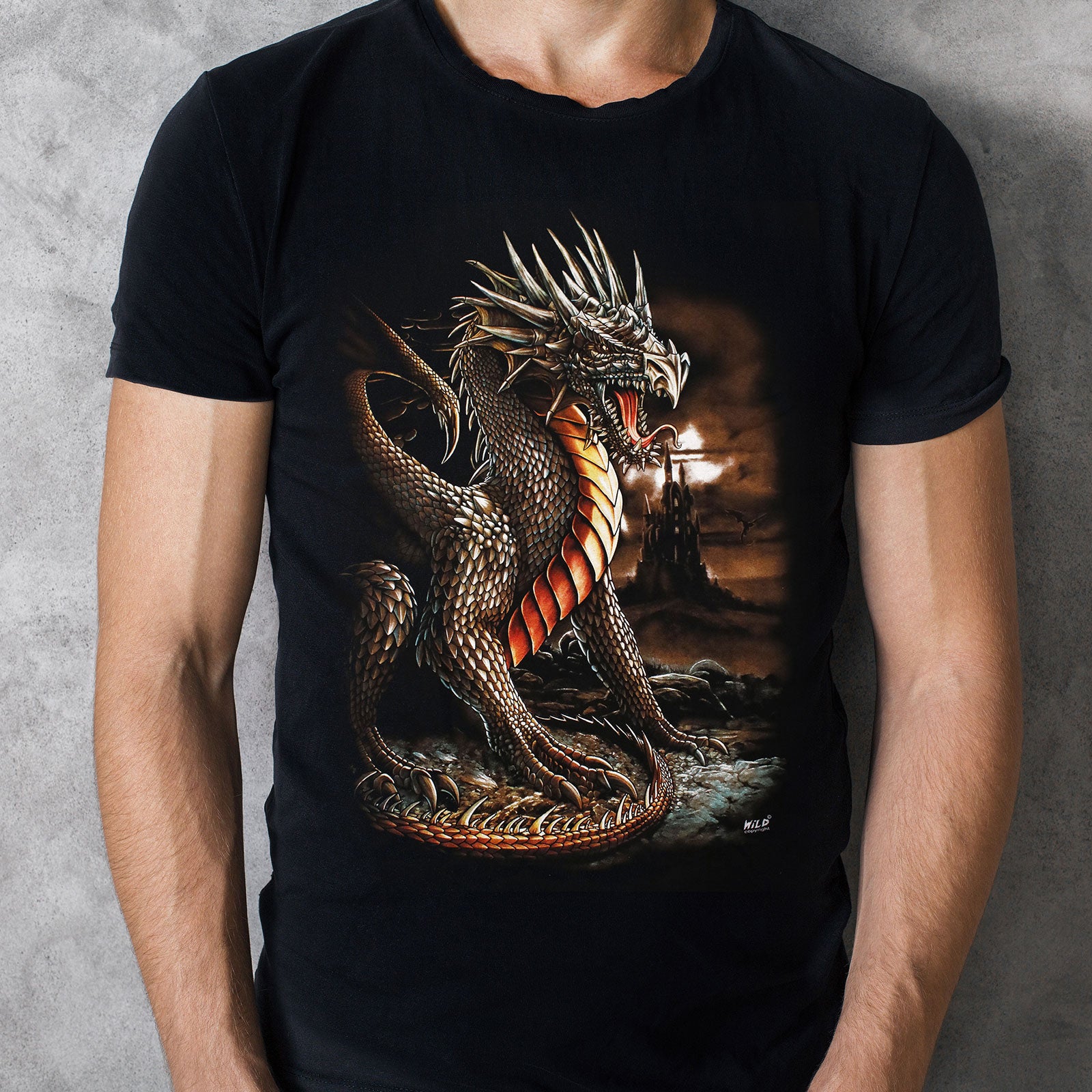 Wild Clothing Drachen T-Shirt