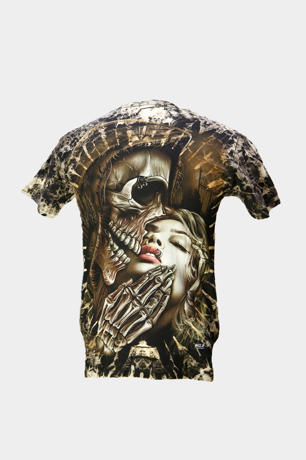 Wild Clothing Tie-Dye Kiss of death Reaper Tie-Die T-Shirt