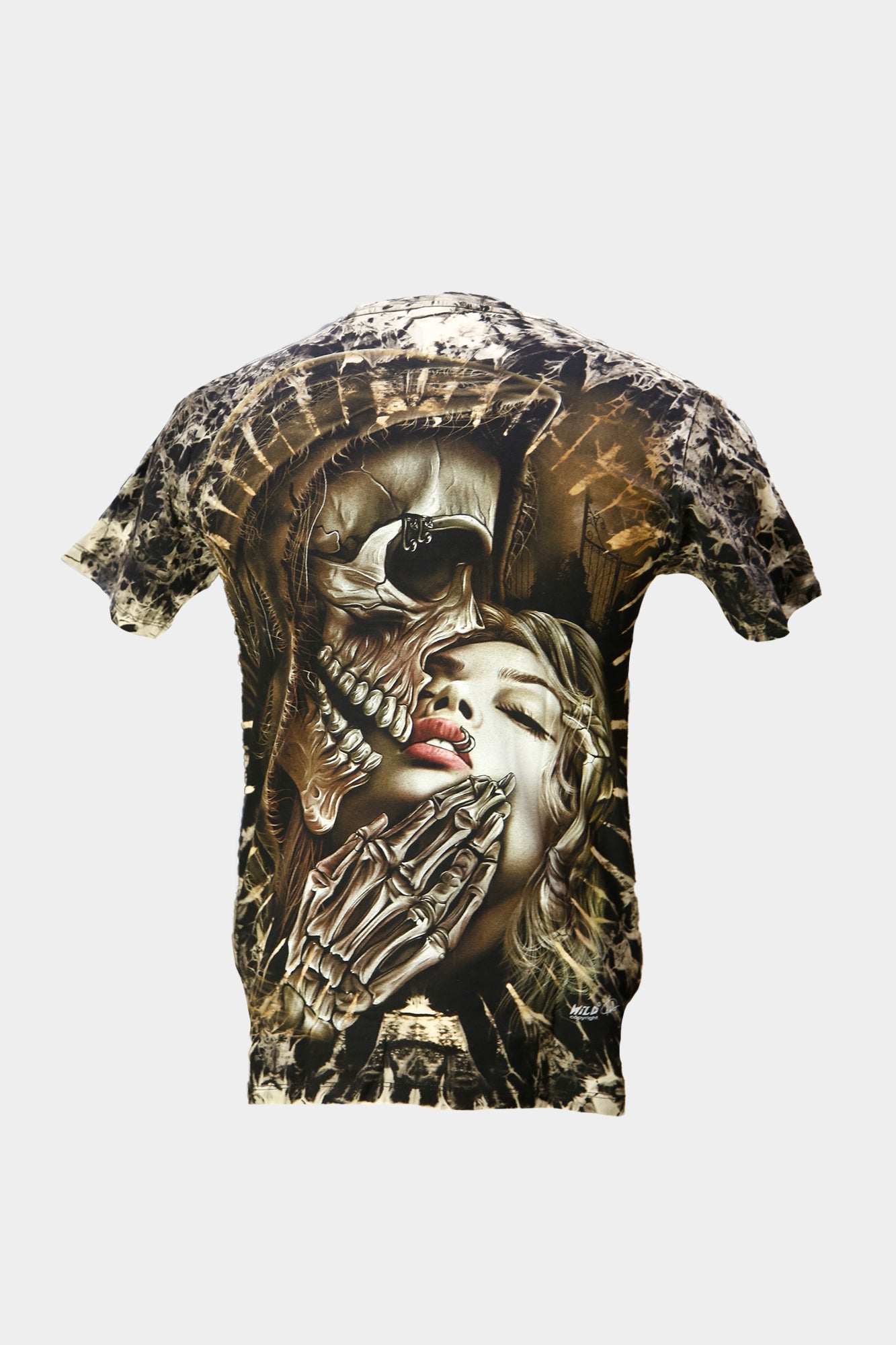 Wild Clothing Tie-Dye Kiss of death Reaper Tie-Die T-Shirt