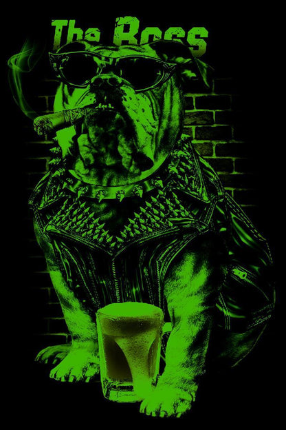 Wild Glow in the Dark The Boss Bulldogg T-Shirt