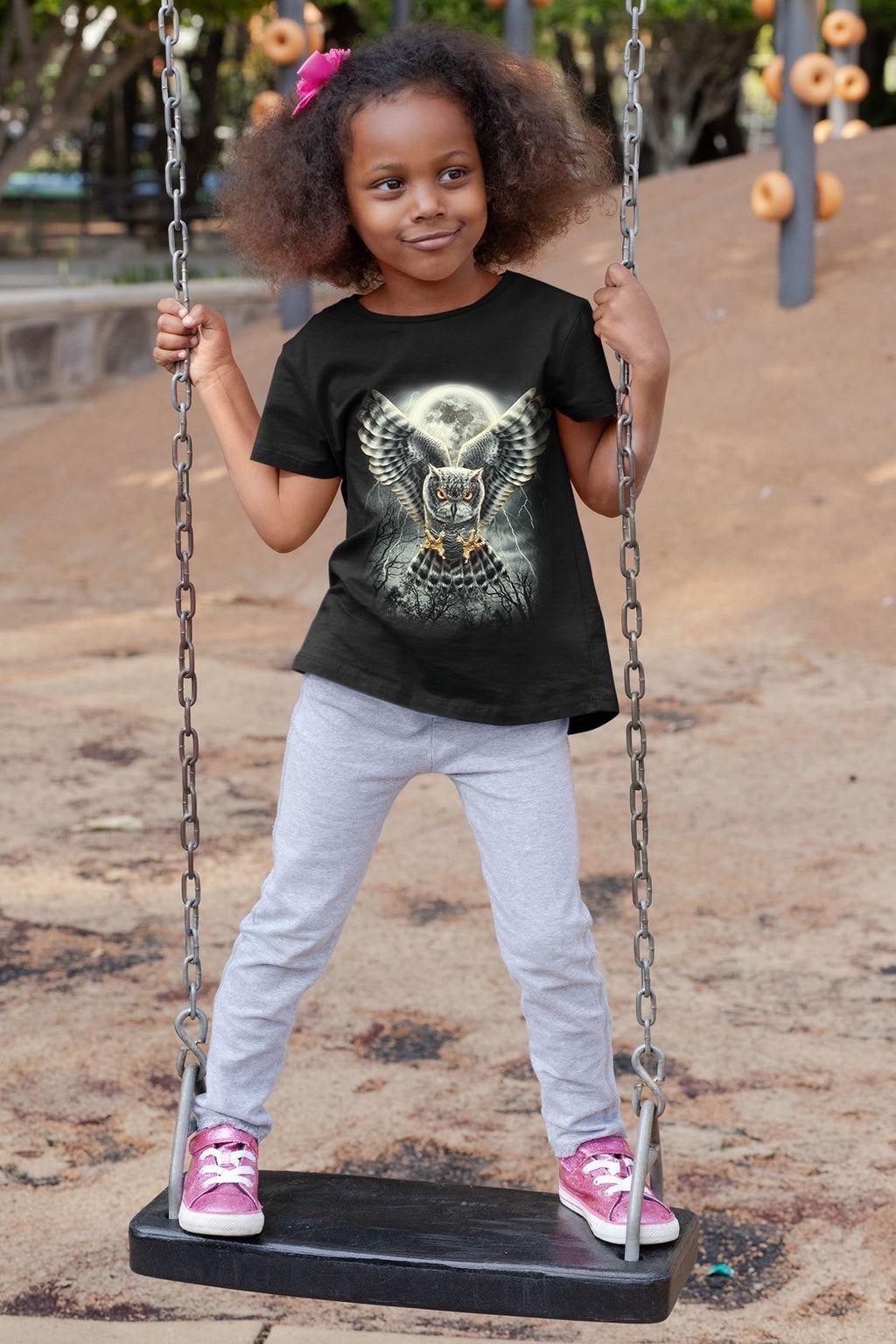 Wild Clothing Eule Kinder T-Shirt