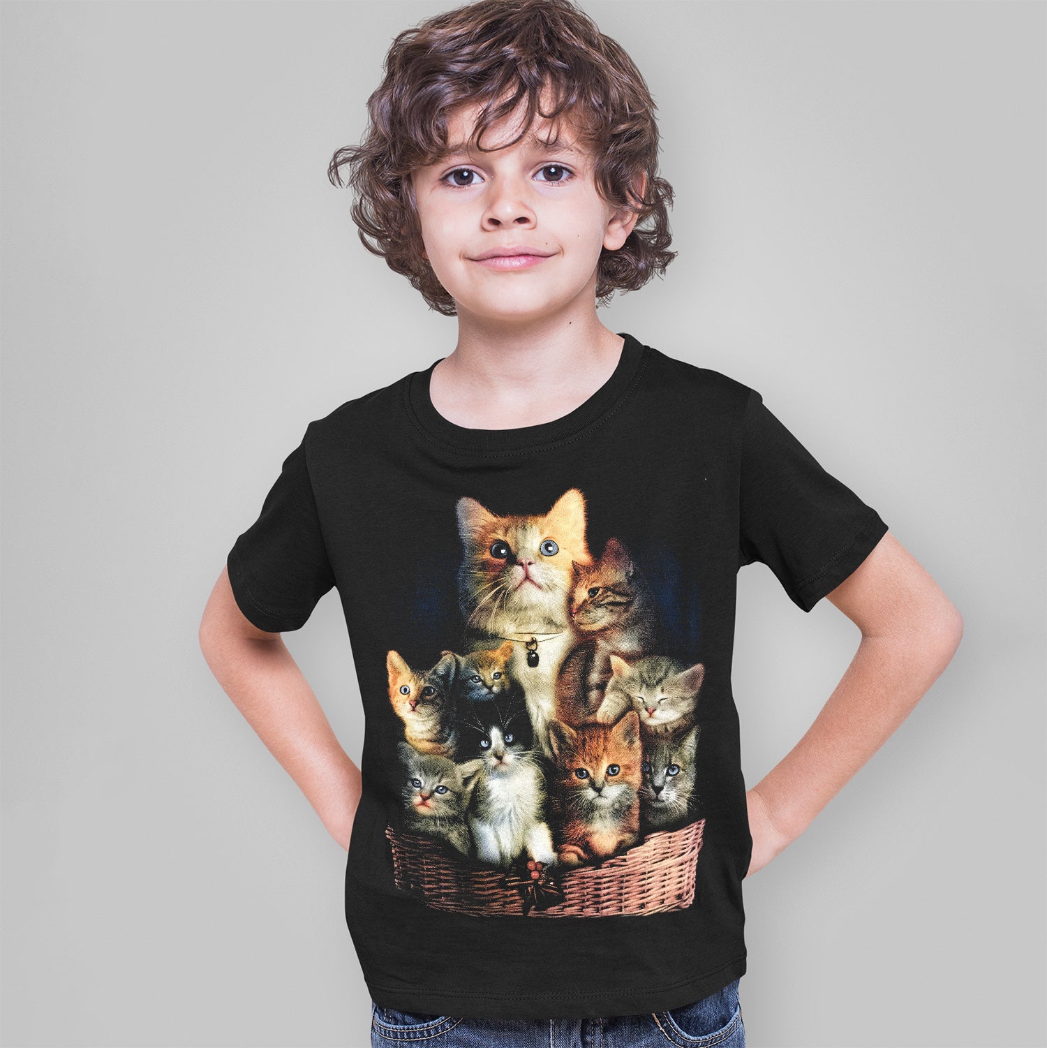 Wild Clothing Kitty Cats Kinder T-Shirt