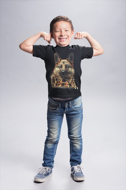 Wild Clothing Schäferhund Kinder T-Shirt