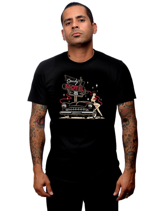Steady Clothing T-Shirt Motel 66