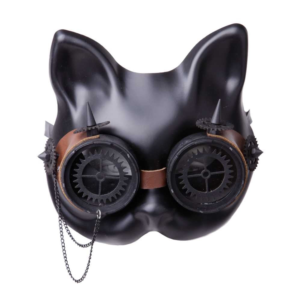 Endzeit The Cat Steampunk Maske