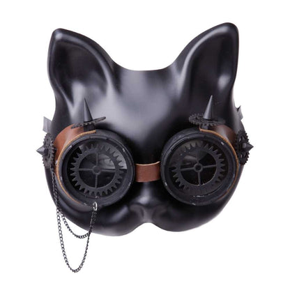 Endzeit The Cat Steampunk Maske