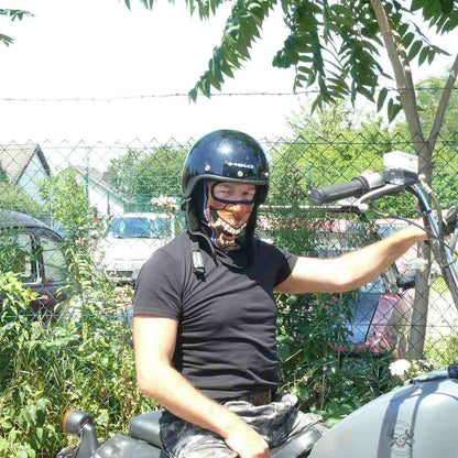Japanische Hania Sturmmaske sehr Hochwertiger Aufdruck