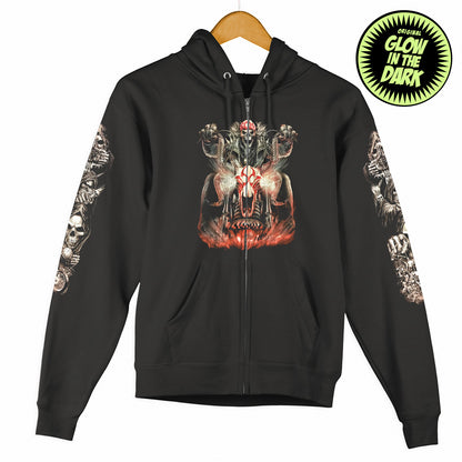 Wild Clothing Stylish Death Biker Hoodie