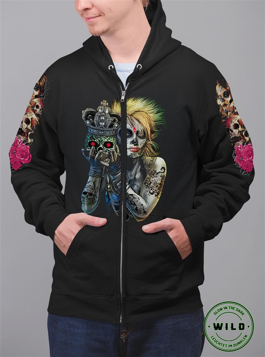 Wild Clothing Tattoo Princess Sweatjacke Hoodie