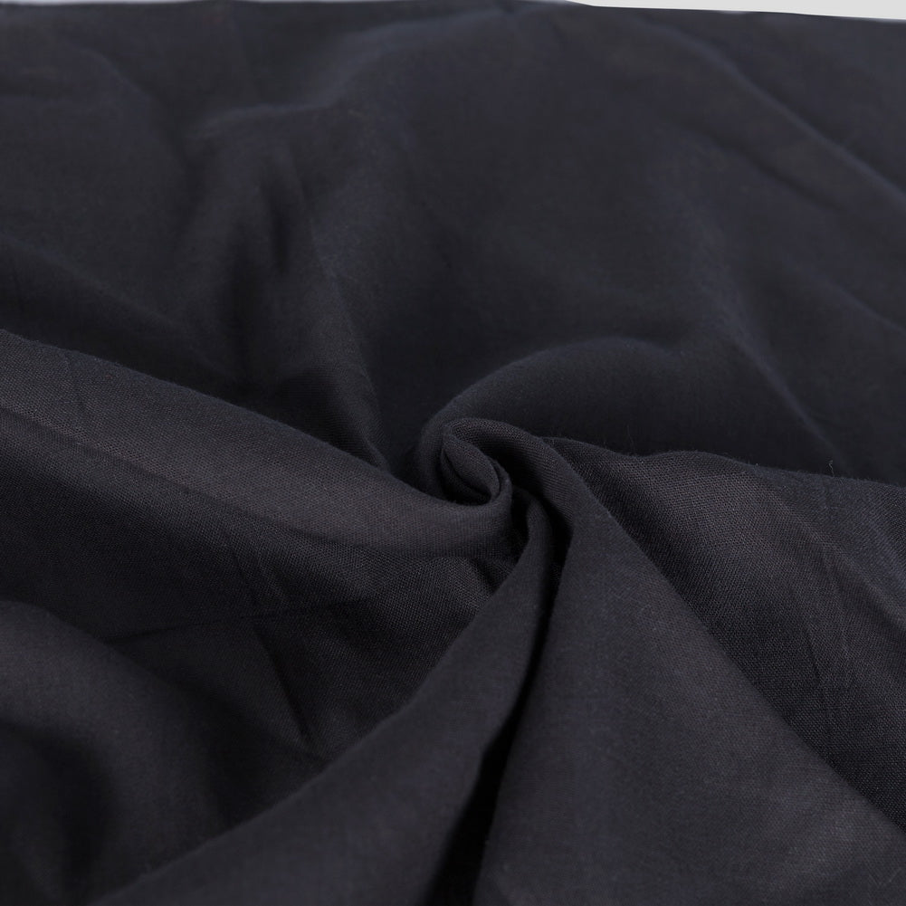 Bandana Halstuch Einfarbig Schwarz Uni 55 cm x 55 cm