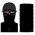 Kustom Republik Multifunktionstuch Schwarz unifarben
